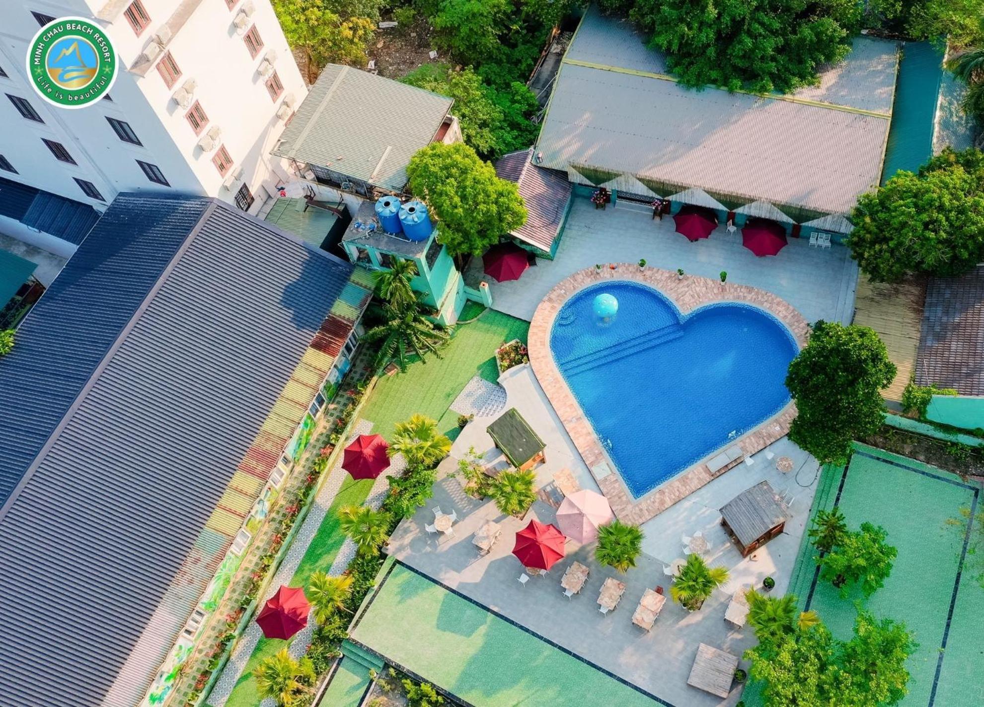 Minh Chau Beach Resort Куангнинь Экстерьер фото