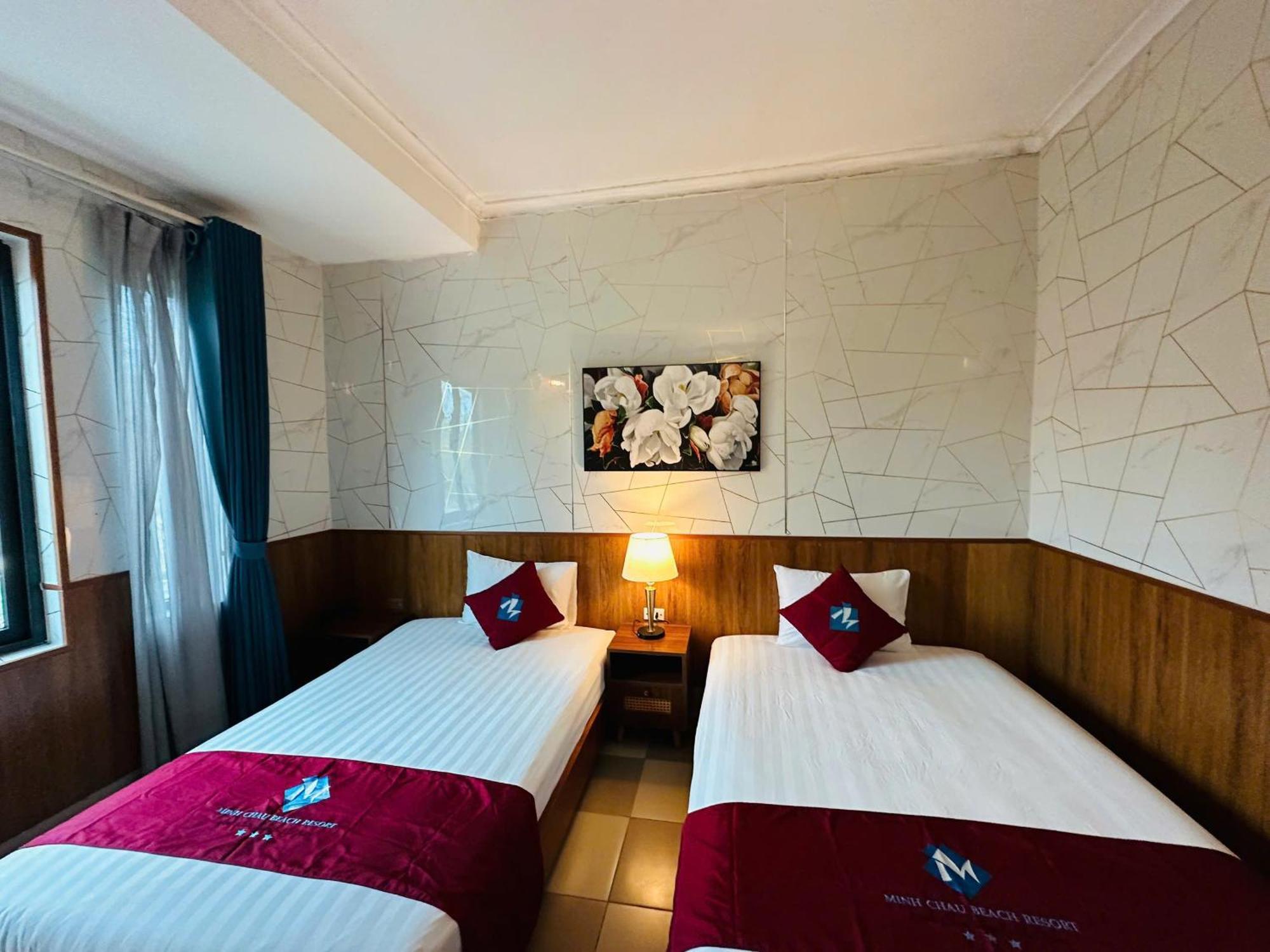 Minh Chau Beach Resort Куангнинь Экстерьер фото